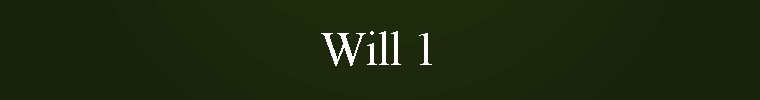 Will 1