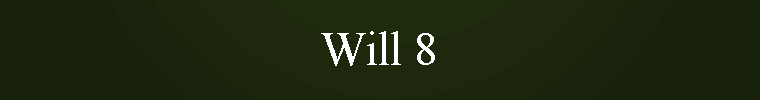 Will 8